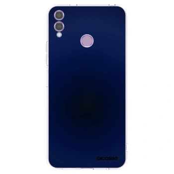 Picasee silikonowe przeźroczyste etui na Honor 8X - Deep Ocean