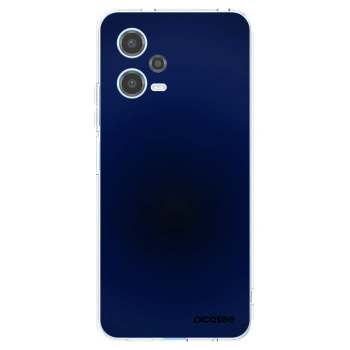 Picasee silikonowe przeźroczyste etui na Xiaomi Redmi Note 12 5G - Deep Ocean