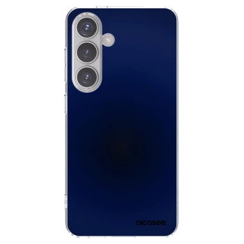 Picasee silikonowe przeźroczyste etui na Samsung Galaxy S24 S921B 5G - Deep Ocean