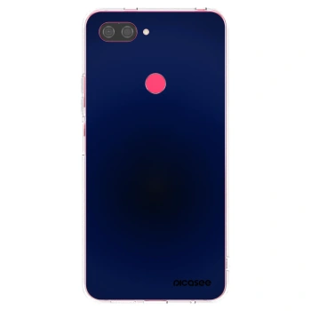 Picasee silikonowe przeźroczyste etui na Xiaomi Mi 8 Lite - Deep Ocean