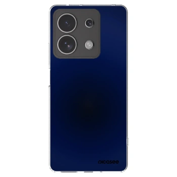 Picasee silikonowe przeźroczyste etui na Xiaomi Redmi Note 13 4G - Deep Ocean