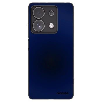 Picasee silikonowe czarne etui na Xiaomi Redmi Note 13 Pro 4G - Deep Ocean