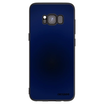 Picasee silikonowe czarne etui na Samsung Galaxy S8 G950F - Deep Ocean