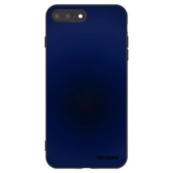 Picasee silikonowe czarne etui na Apple iPhone 8 Plus - Deep Ocean