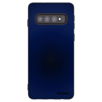 Picasee silikonowe czarne etui na Samsung Galaxy S10 G973 - Deep Ocean