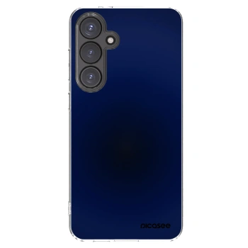 Picasee silikonowe przeźroczyste etui na Samsung Galaxy S24 FE S721B - Deep Ocean