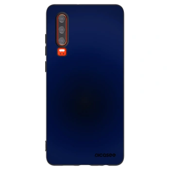 Picasee silikonowe czarne etui na Huawei P30 - Deep Ocean