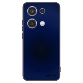 Picasee silikonowe czarne etui na Xiaomi Redmi Note 14S - Deep Ocean