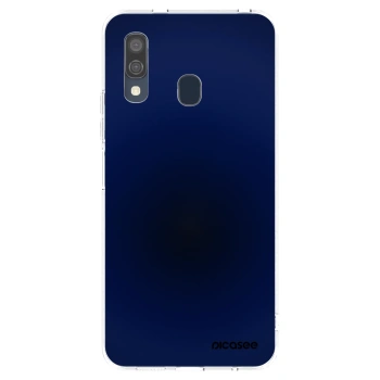 Picasee silikonowe przeźroczyste etui na Samsung Galaxy A40 A405F - Deep Ocean