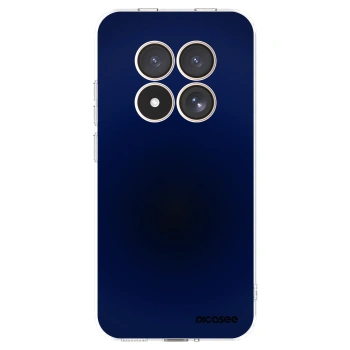 Picasee silikonowe przeźroczyste etui na Xiaomi Redmi Note 15 Pro 4G - Deep Ocean