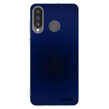 Picasee silikonowe przeźroczyste etui na Huawei P30 Lite - Deep Ocean