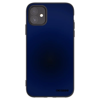 Picasee silikonowe czarne etui na Apple iPhone 11 - Deep Ocean