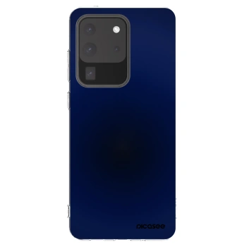Picasee silikonowe przeźroczyste etui na Samsung Galaxy S20 Ultra 5G G988F - Deep Ocean