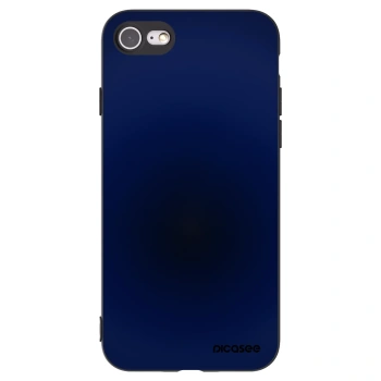 Picasee silikonowe czarne etui na Apple iPhone SE 2020 - Deep Ocean