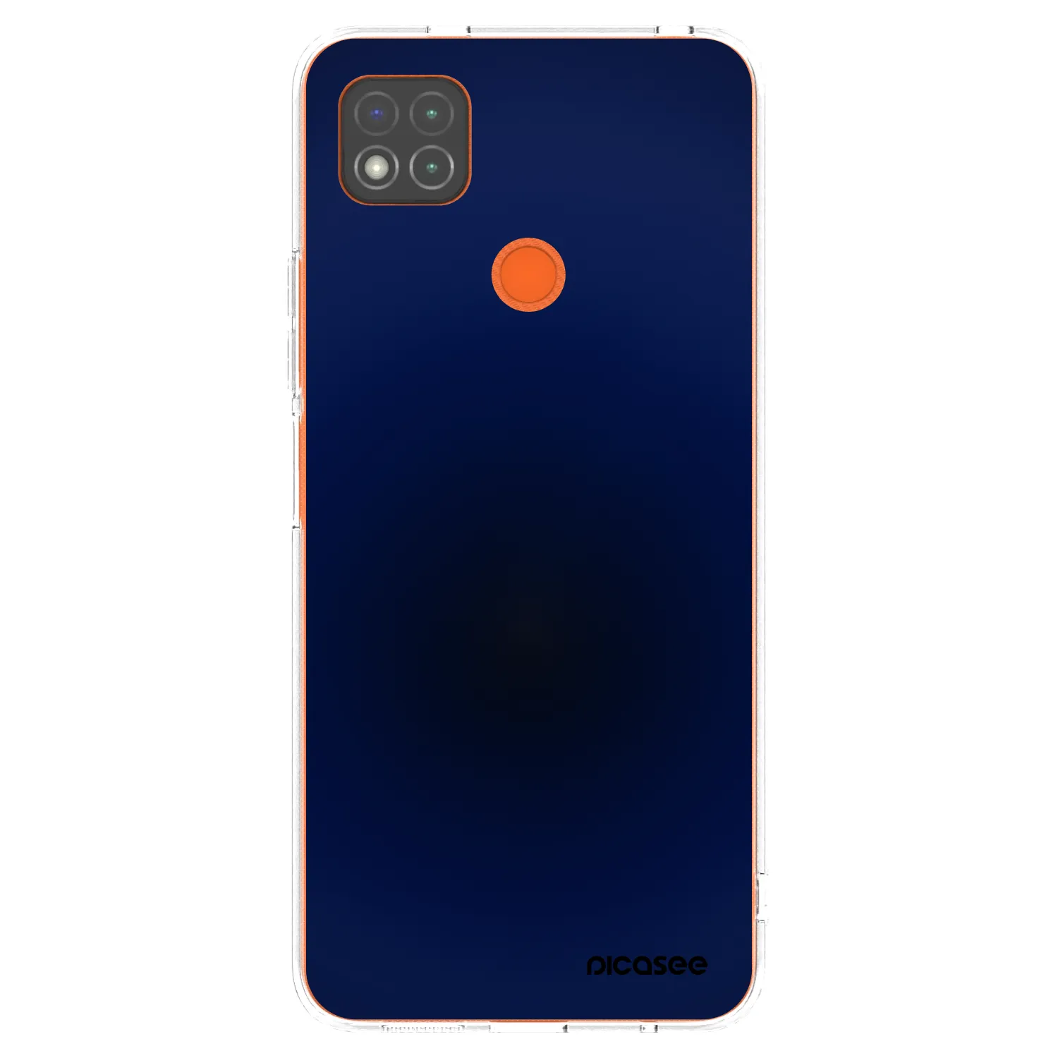 Picasee silikonowe przeźroczyste etui na Xiaomi Redmi 9C - Deep Ocean