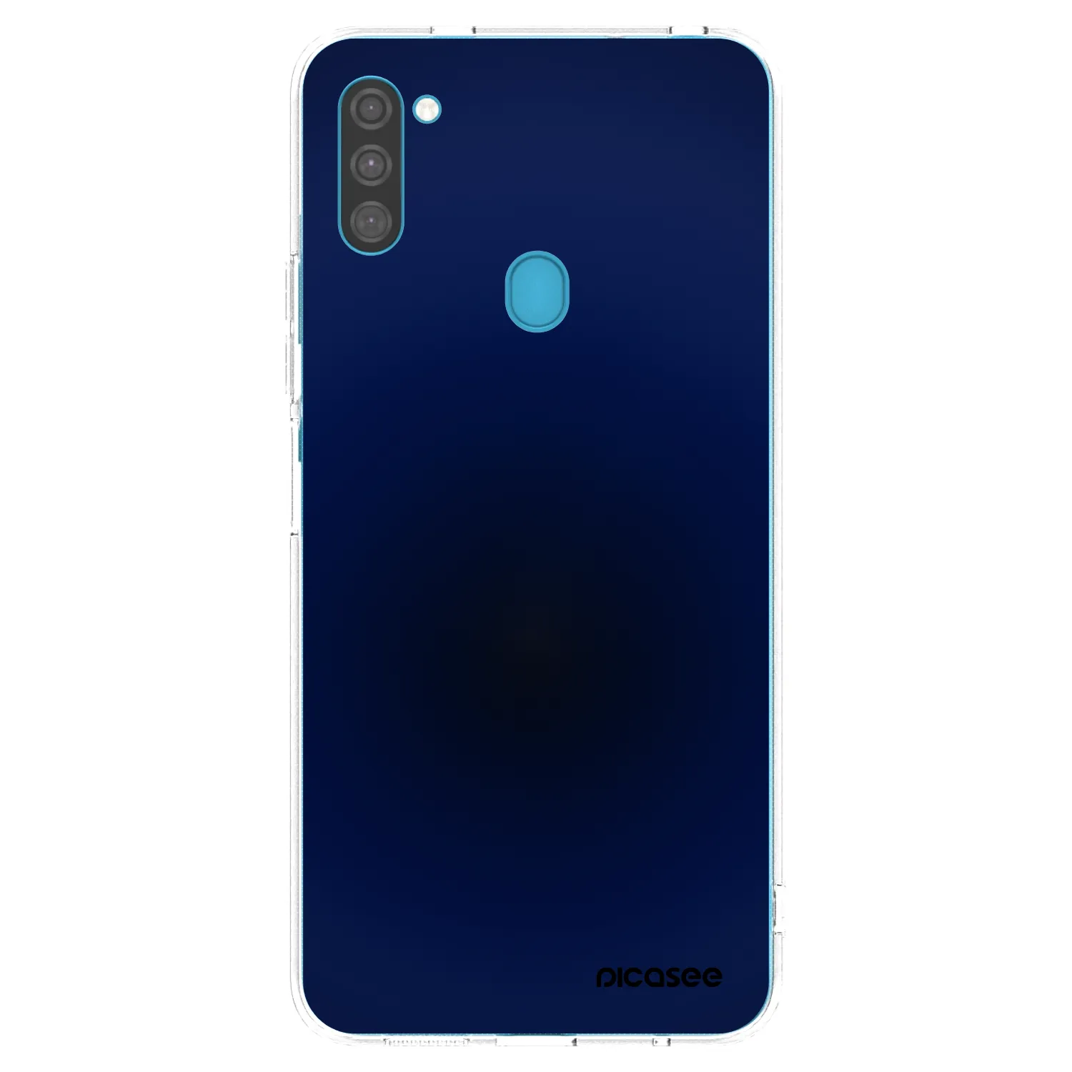 Picasee silikonowe przeźroczyste etui na Samsung Galaxy M11 - Deep Ocean