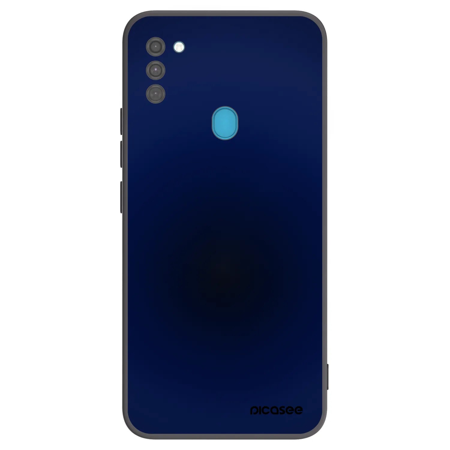 Picasee silikonowe czarne etui na Samsung Galaxy M11 - Deep Ocean
