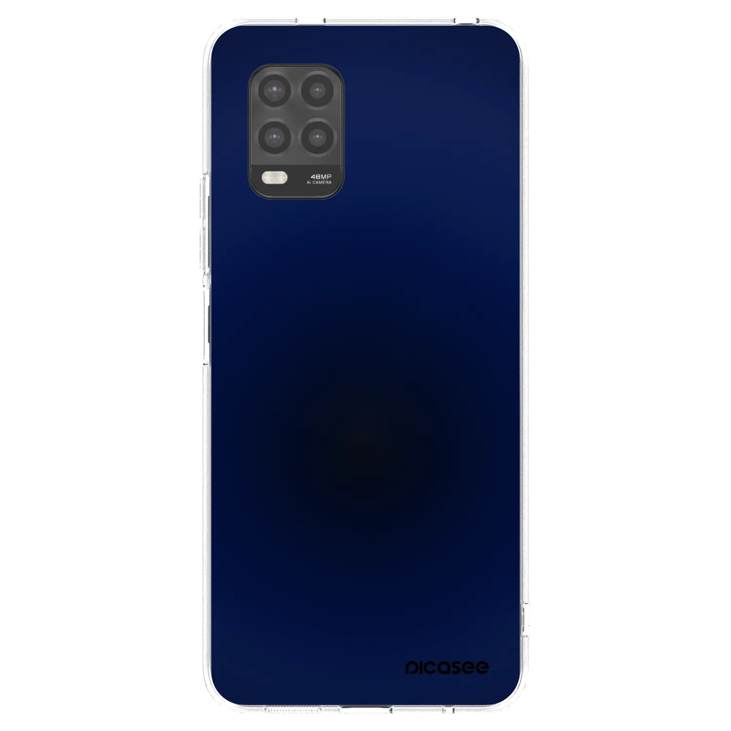 Picasee silikonowe przeźroczyste etui na Xiaomi Mi 10 Lite - Deep Ocean