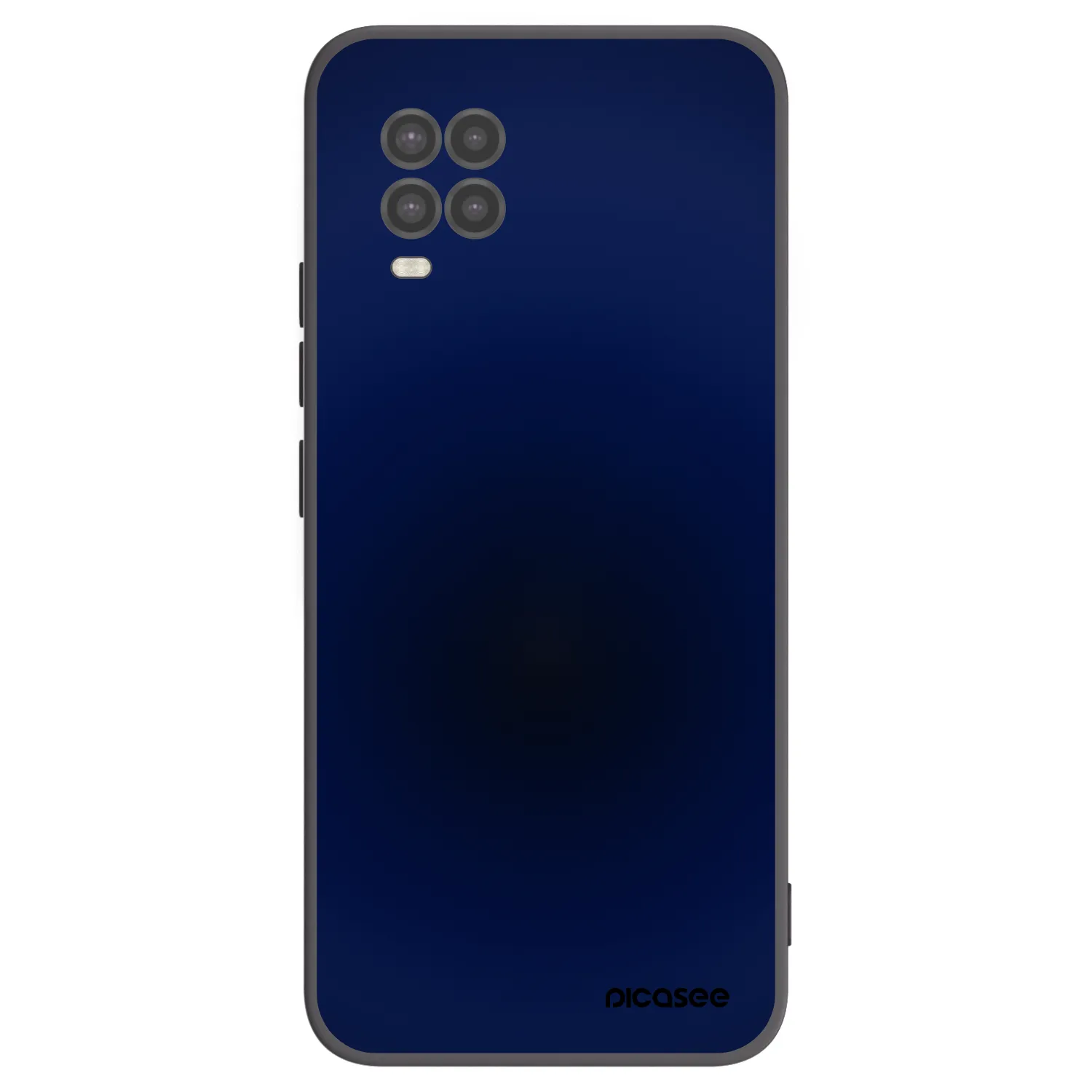 Picasee silikonowe czarne etui na Xiaomi Mi 10 Lite - Deep Ocean
