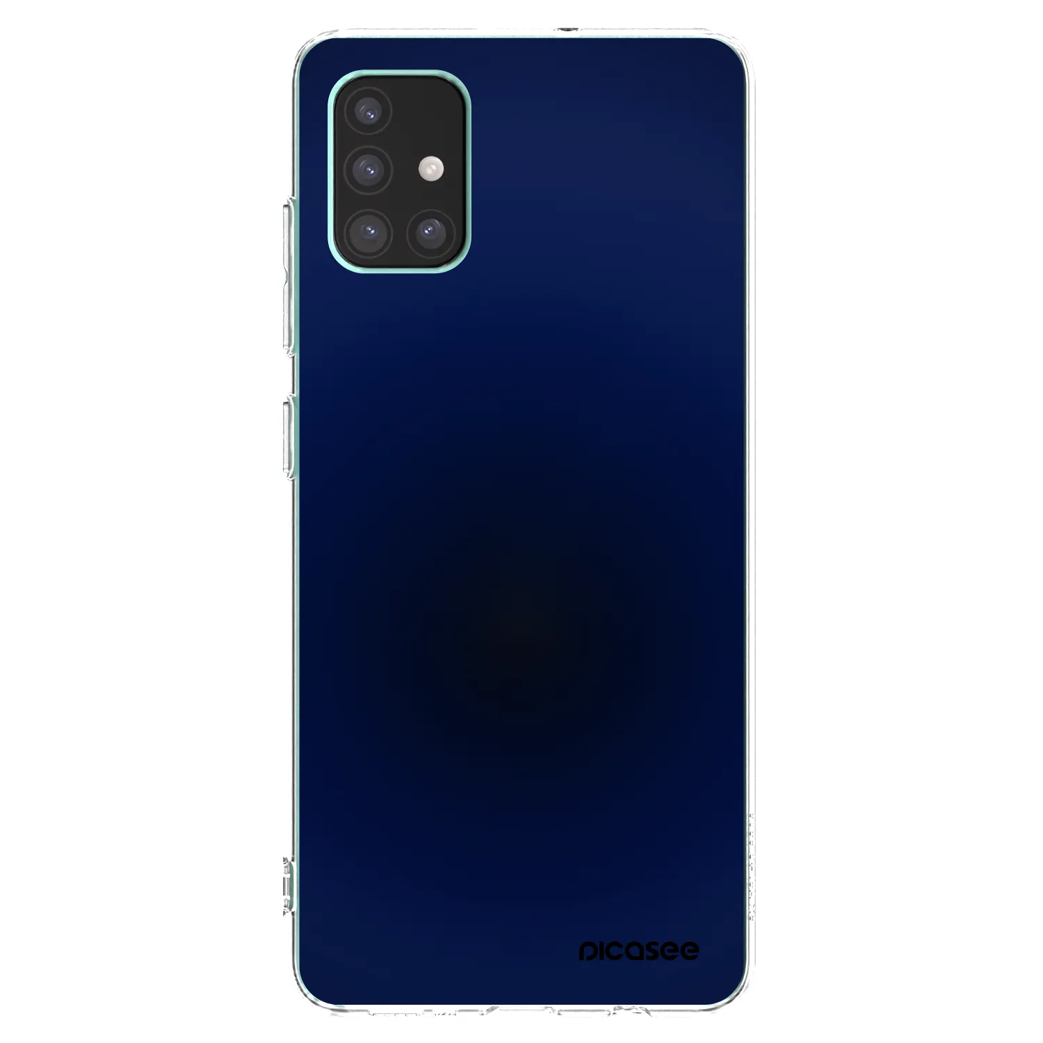 Picasee silikonowe przeźroczyste etui na Samsung Galaxy M51 M515F - Deep Ocean