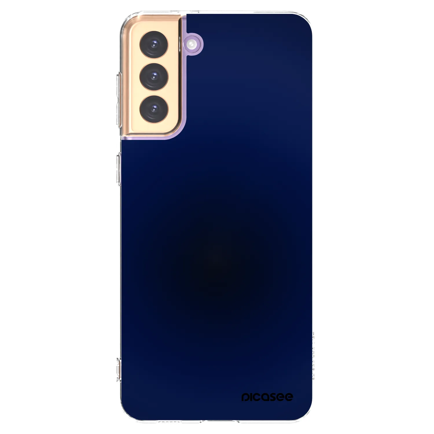 Picasee silikonowe przeźroczyste etui na Samsung Galaxy S21+ 5G G996F - Deep Ocean