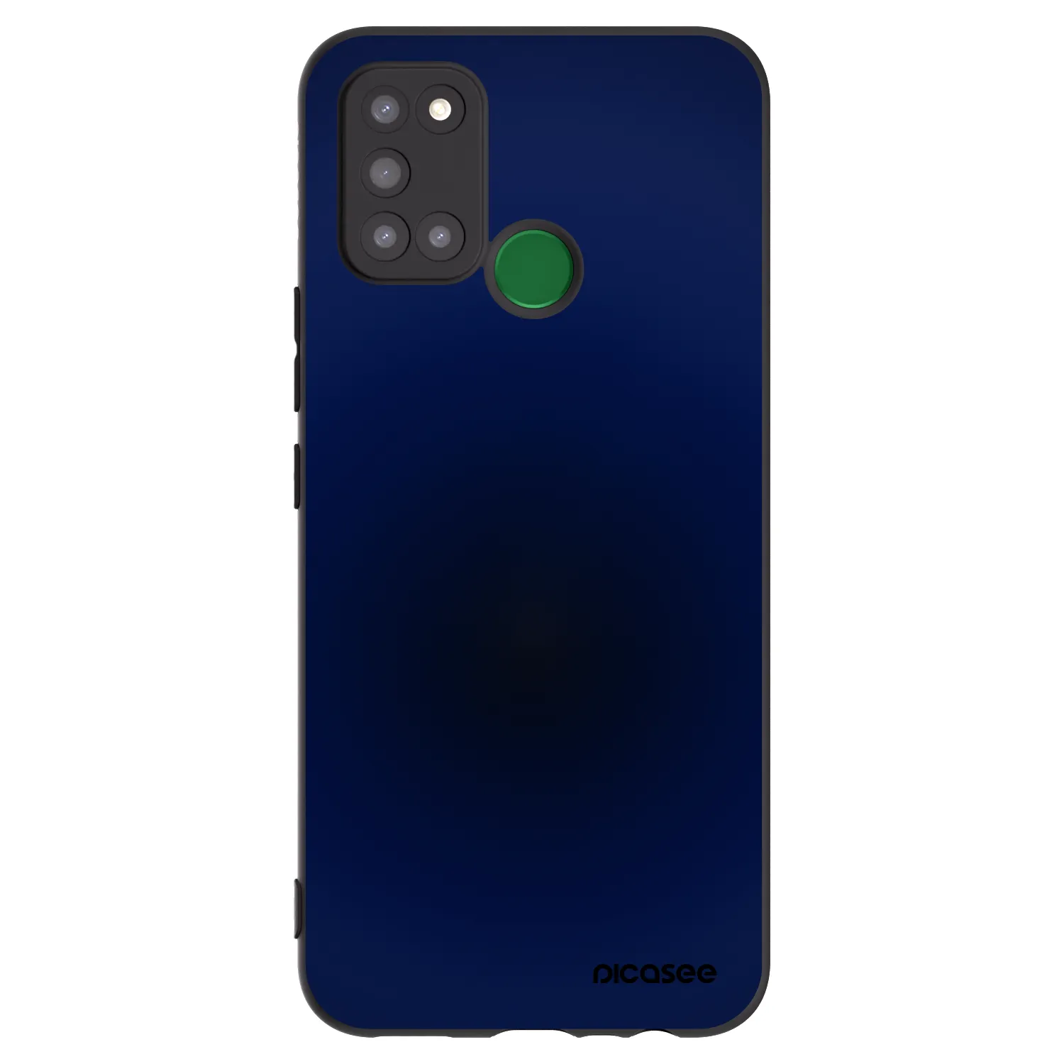 Picasee silikonowe czarne etui na Realme 7i - Deep Ocean