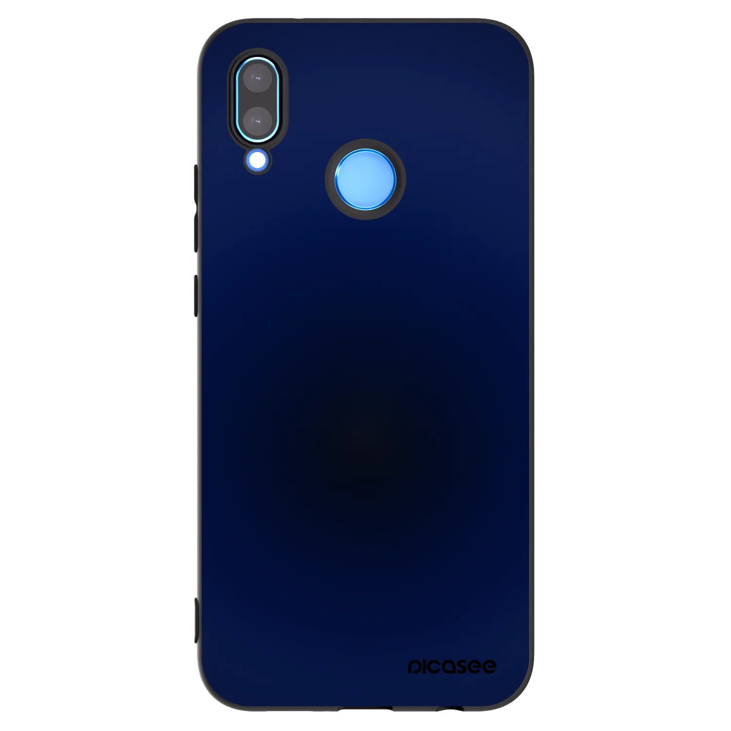 Picasee silikonowe czarne etui na Huawei P20 Lite - Deep Ocean