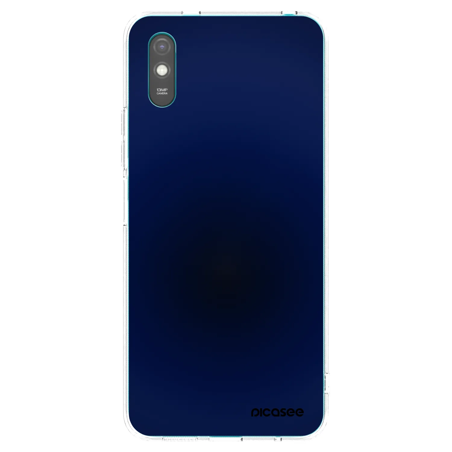 Picasee silikonowe przeźroczyste etui na Xiaomi Redmi 9AT - Deep Ocean