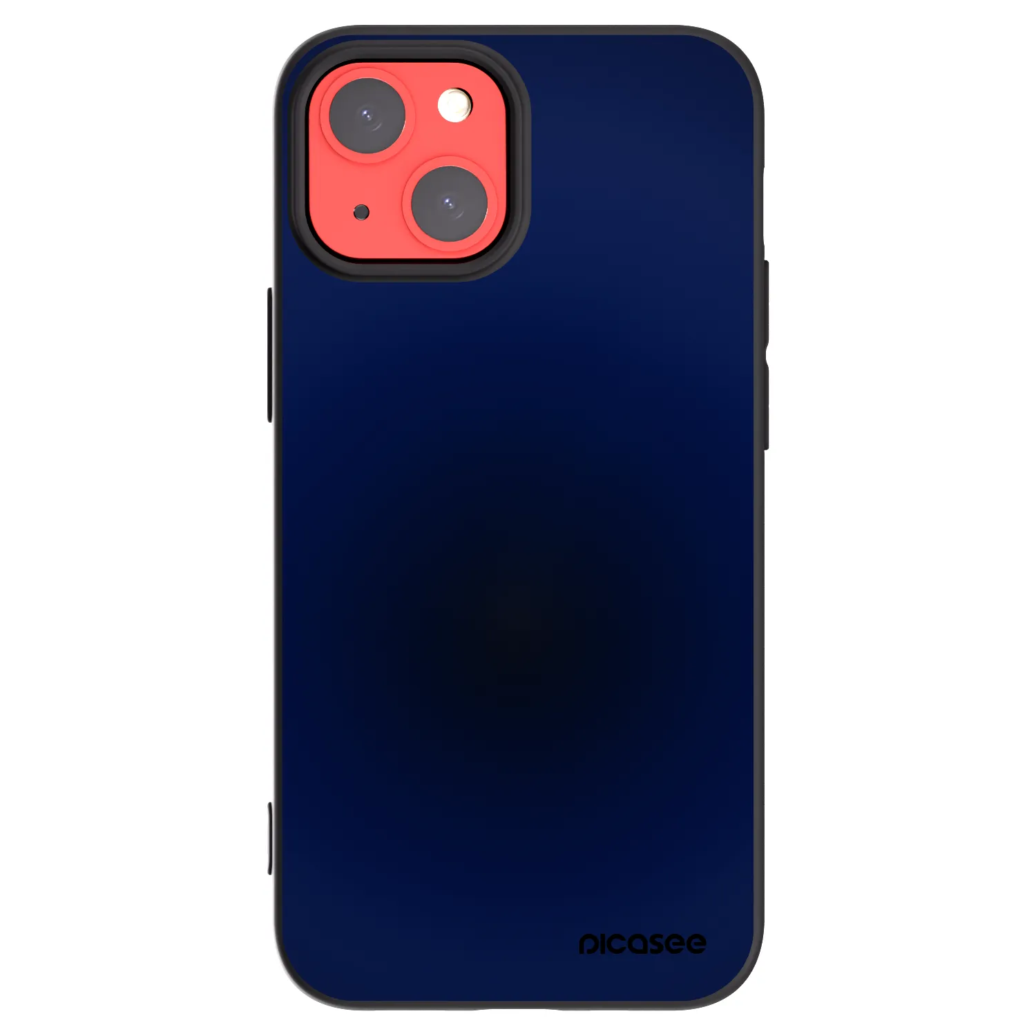 Picasee silikonowe czarne etui na Apple iPhone 13 mini - Deep Ocean