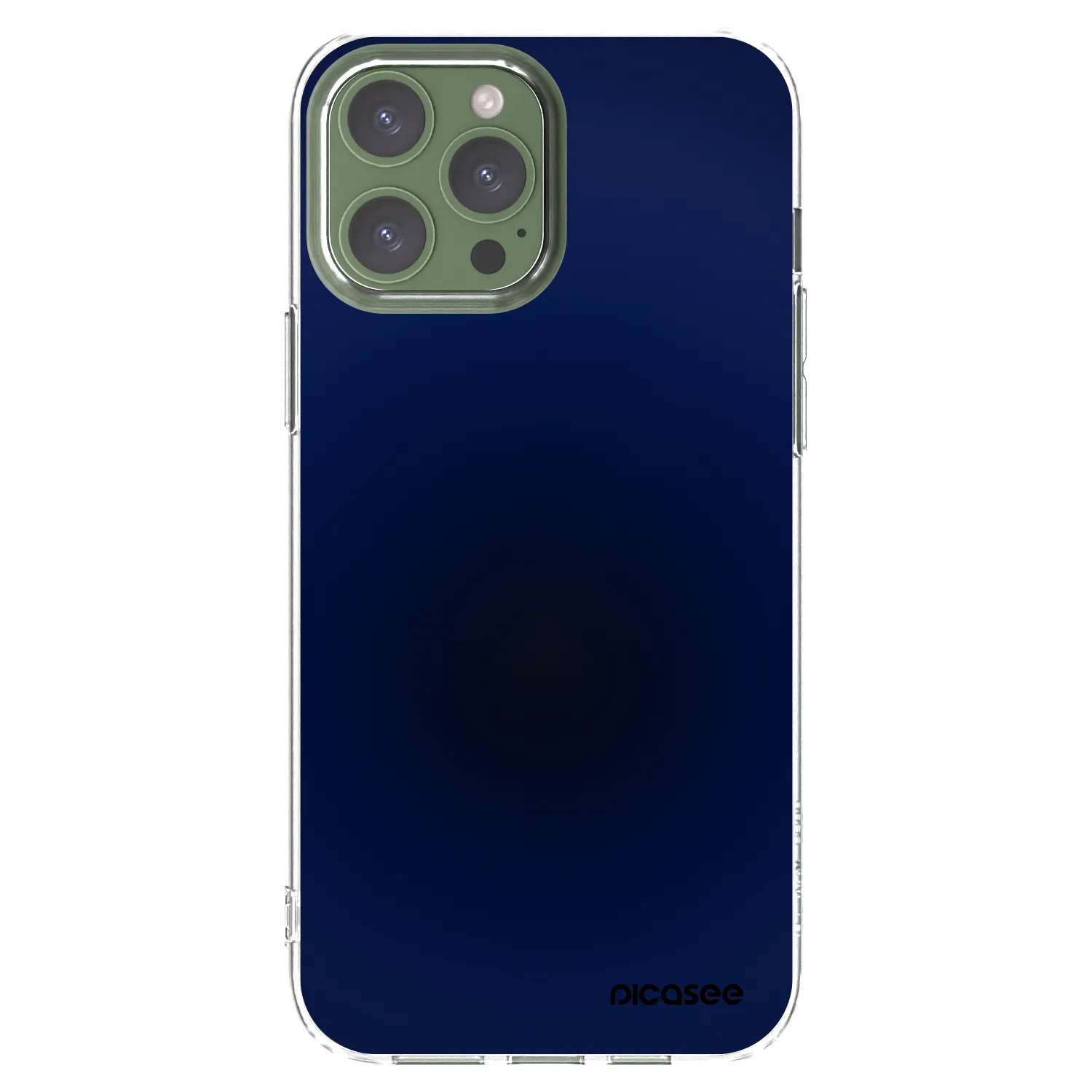 Picasee silikonowe przeźroczyste etui na Apple iPhone 13 Pro Max - Deep Ocean