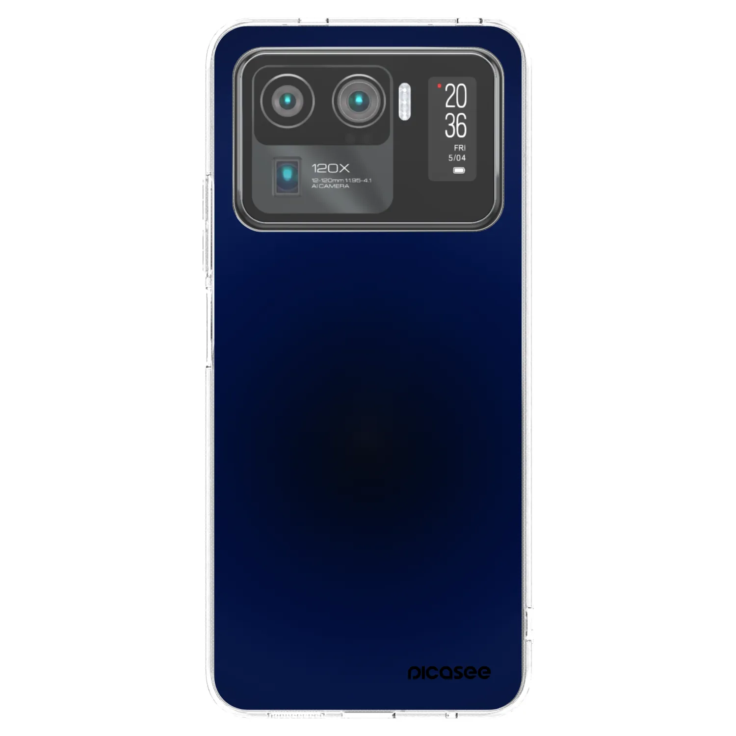 Picasee silikonowe przeźroczyste etui na Xiaomi Mi 11 Ultra - Deep Ocean