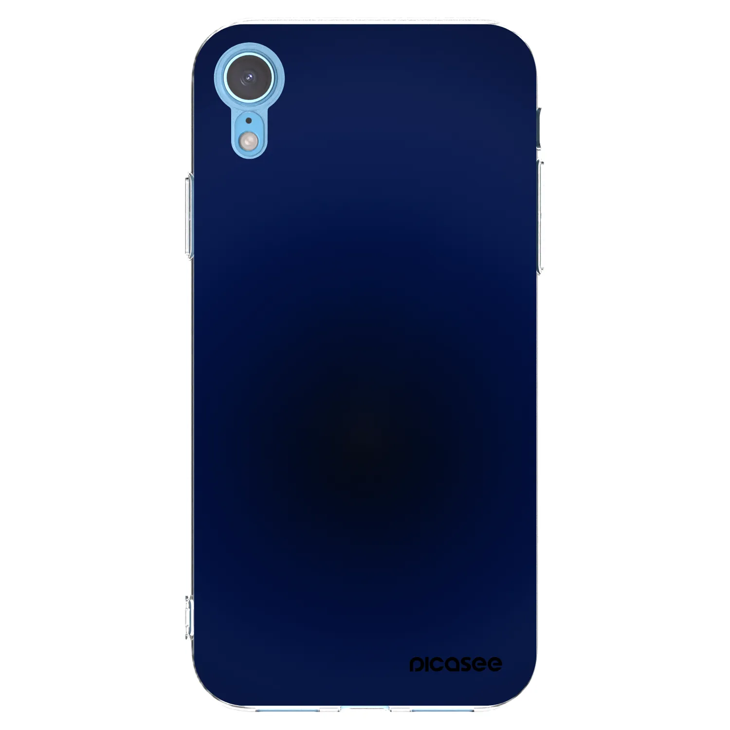Picasee silikonowe przeźroczyste etui na Apple iPhone XR - Deep Ocean