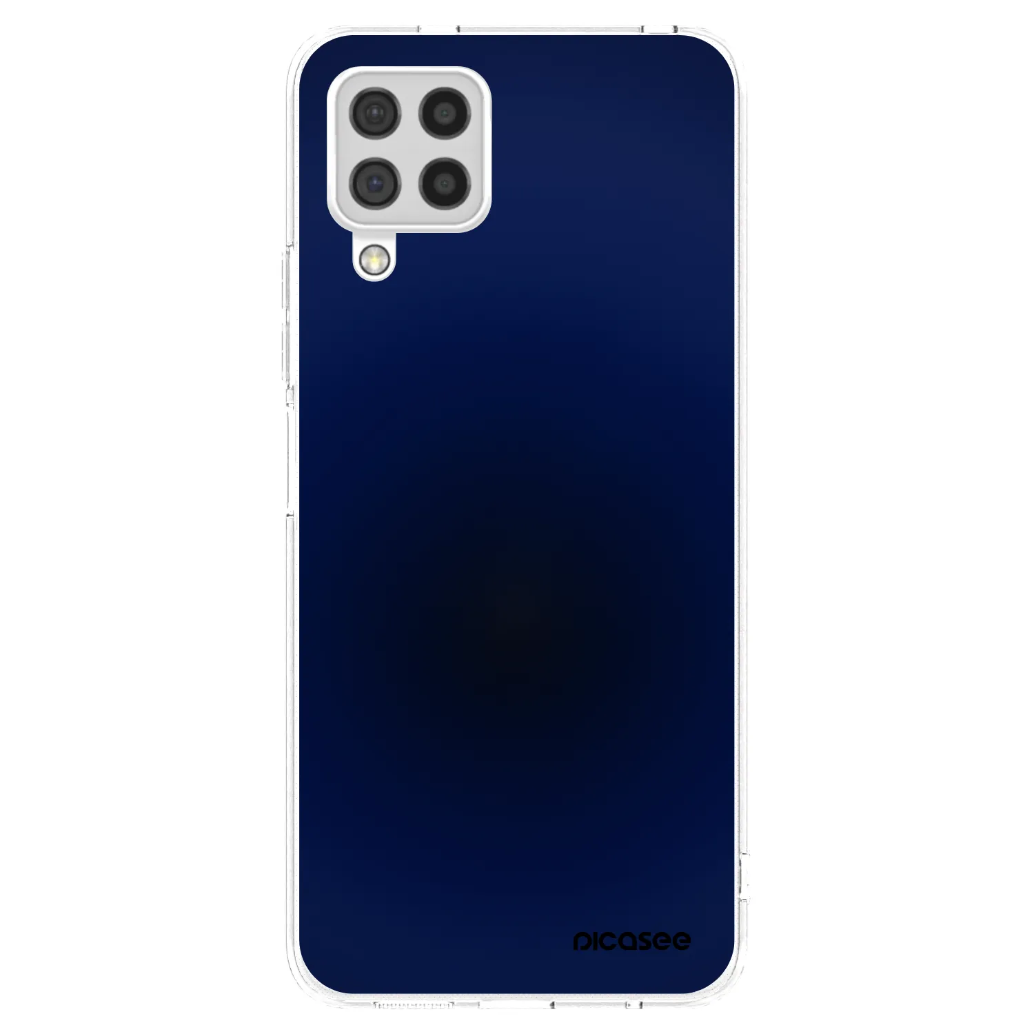 Picasee silikonowe przeźroczyste etui na Samsung Galaxy A22 A225F 4G - Deep Ocean