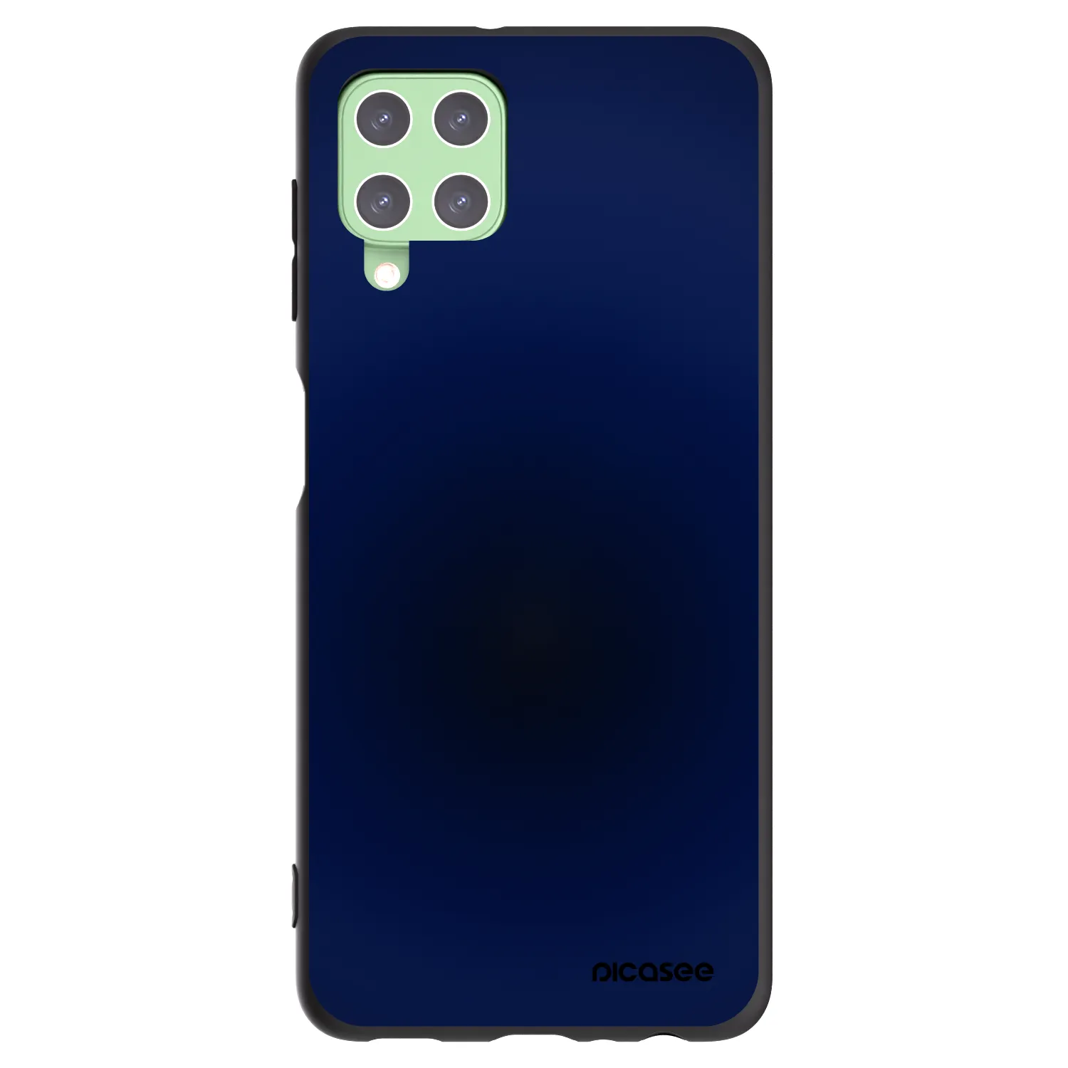 Picasee silikonowe czarne etui na Samsung Galaxy A22 A225F 4G - Deep Ocean