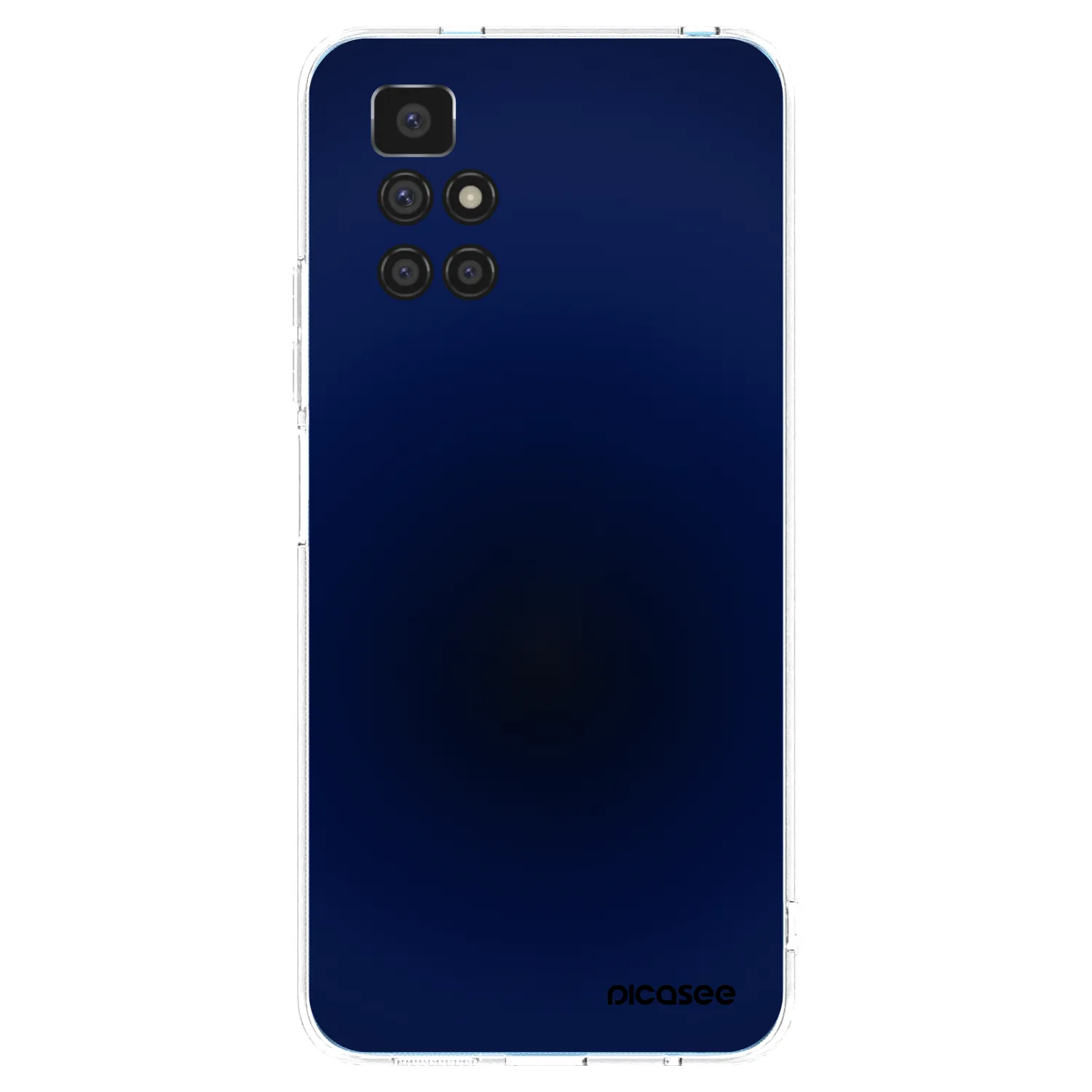 Picasee silikonowe przeźroczyste etui na Xiaomi Redmi 10 - Deep Ocean