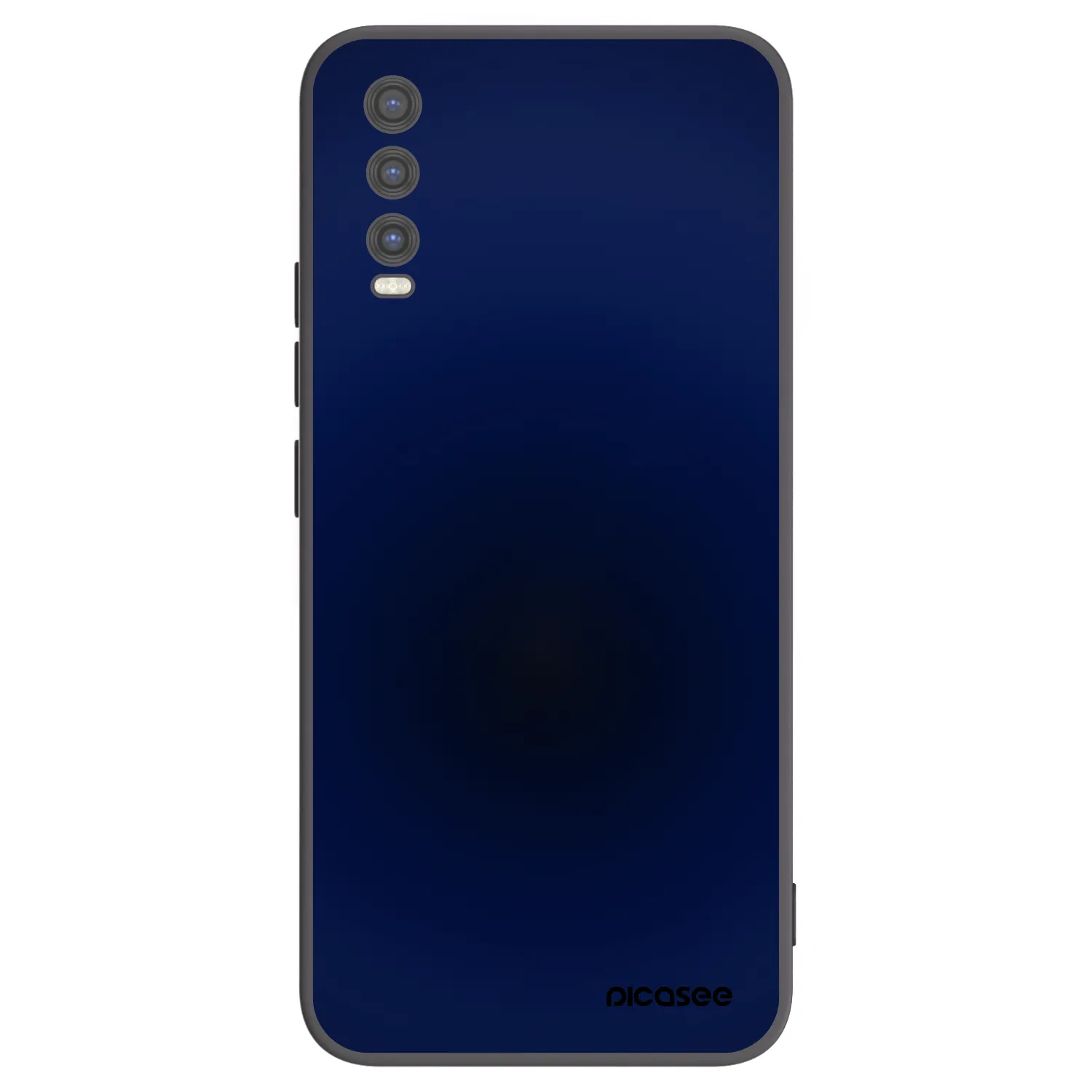 Picasee silikonowe czarne etui na Vivo Y20s - Deep Ocean
