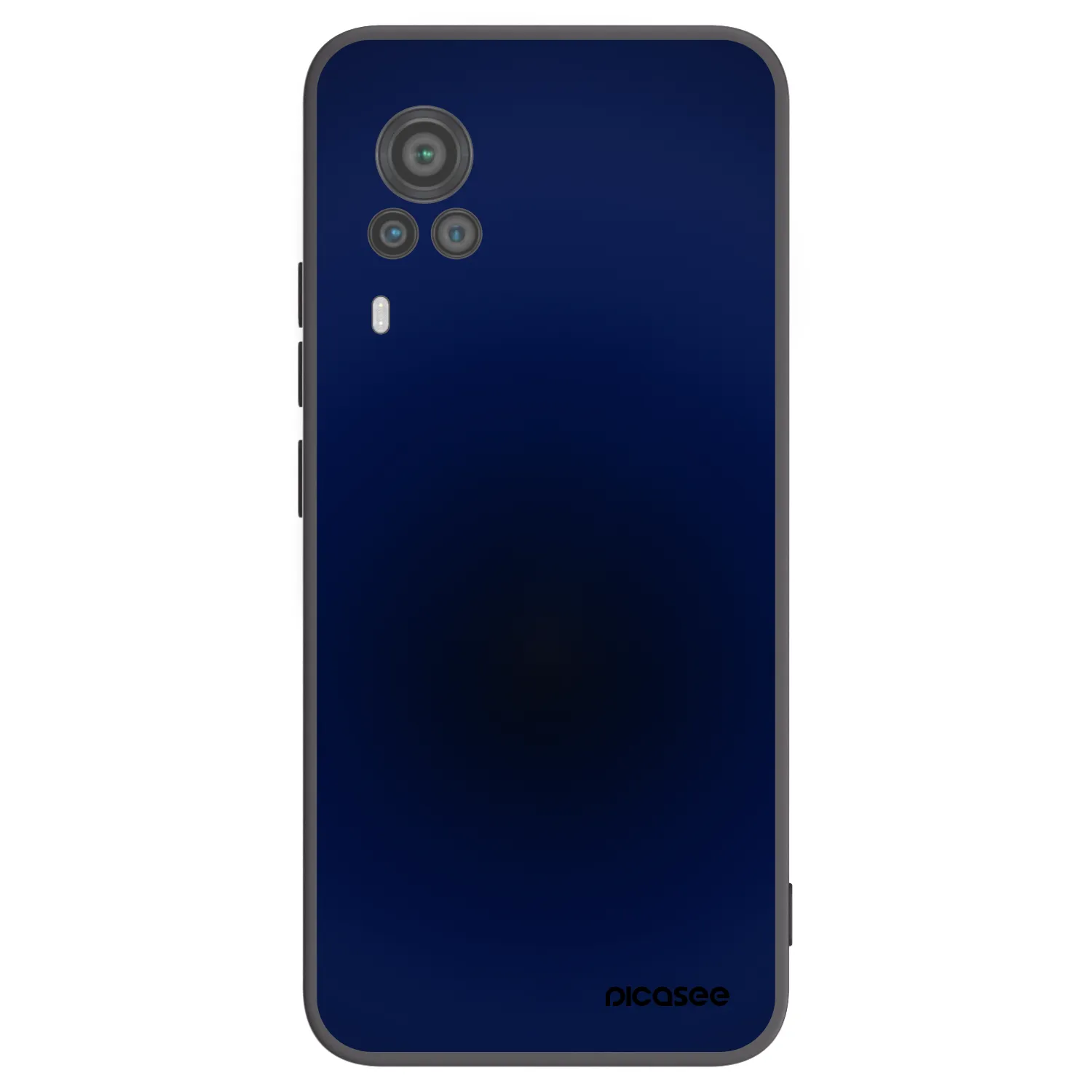 Picasee silikonowe czarne etui na Vivo X60 Pro 5G - Deep Ocean