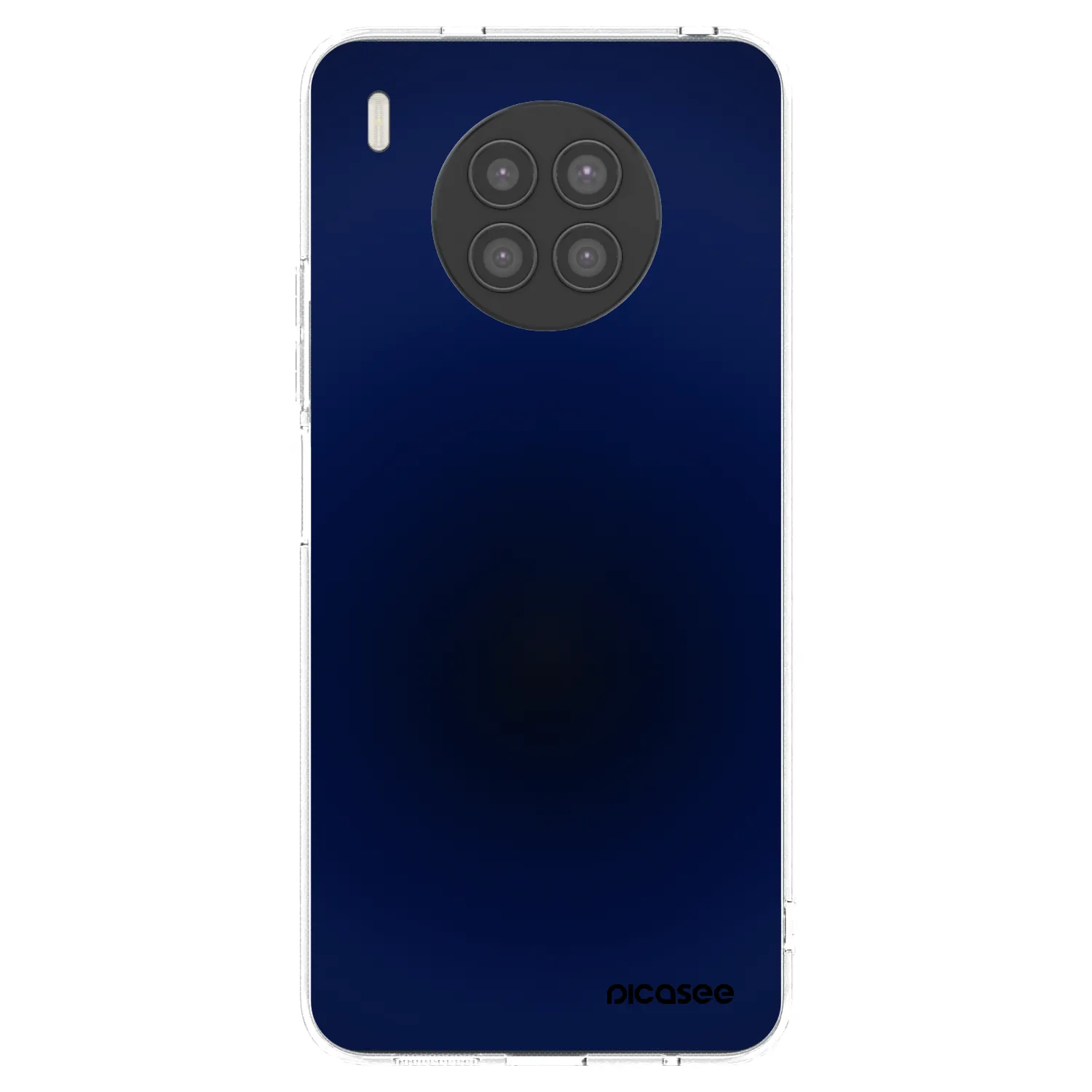 Picasee silikonowe przeźroczyste etui na Huawei Nova 8i - Deep Ocean