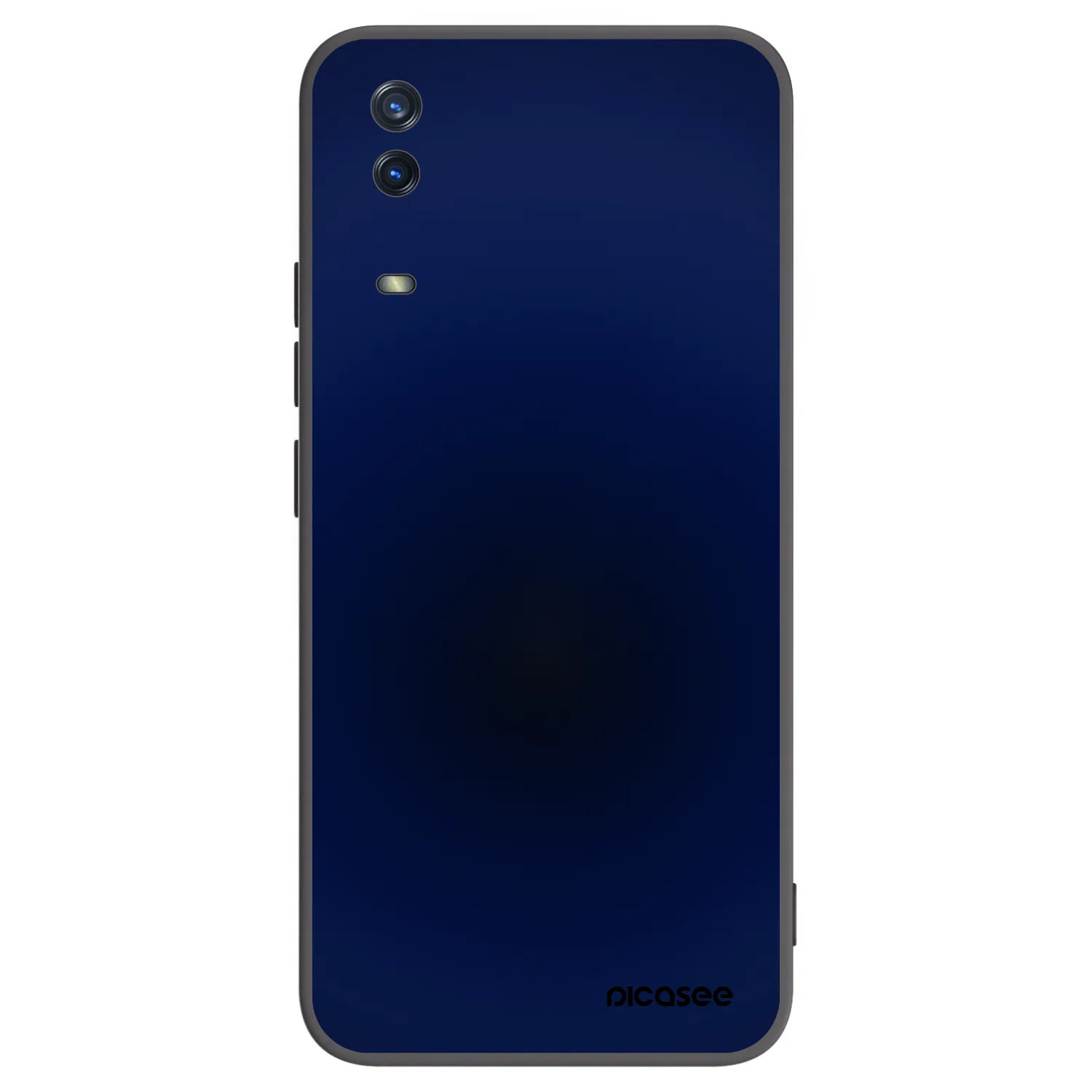 Picasee silikonowe czarne etui na Vivo Y11s - Deep Ocean