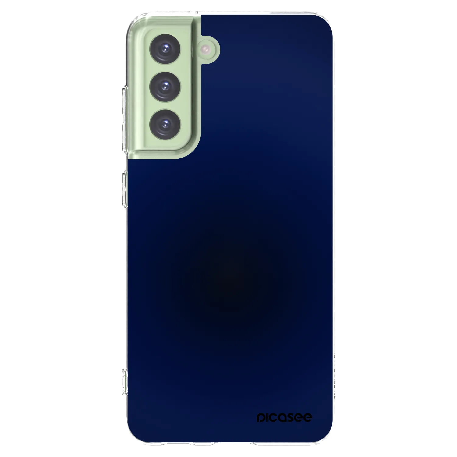 Picasee silikonowe przeźroczyste etui na Samsung Galaxy S21 FE 5G - Deep Ocean