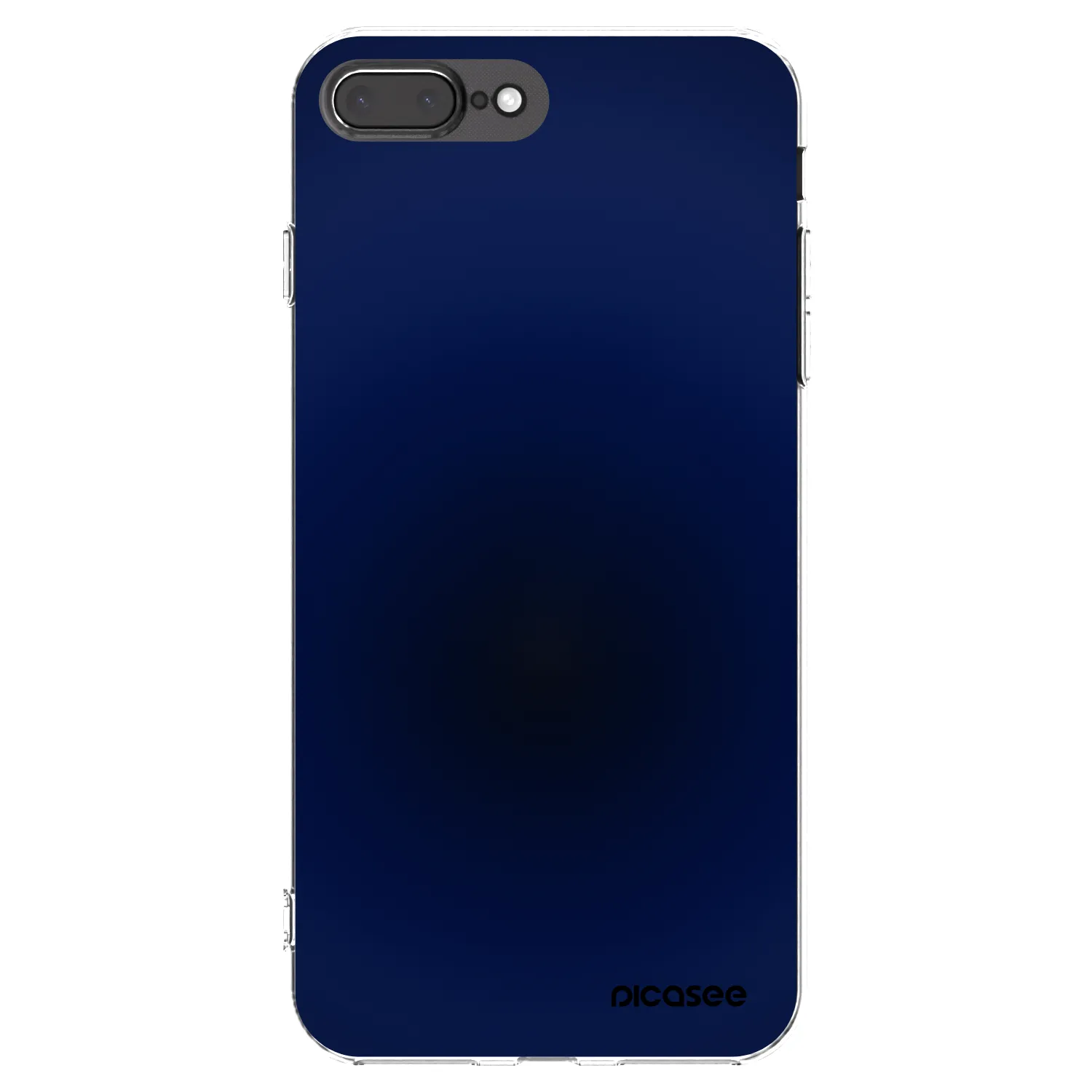Picasee silikonowe przeźroczyste etui na Apple iPhone 7 Plus - Deep Ocean