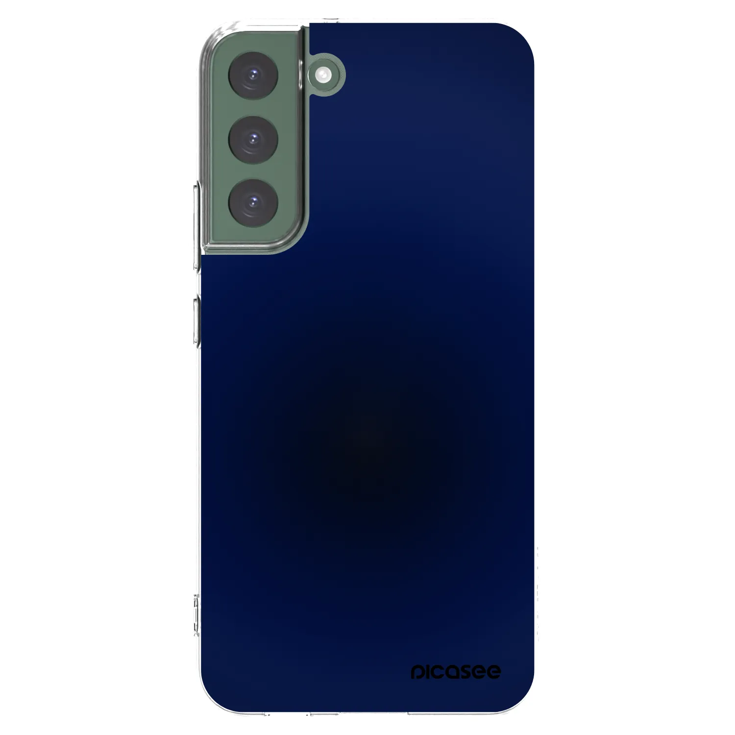 Picasee silikonowe przeźroczyste etui na Samsung Galaxy S22+ 5G - Deep Ocean