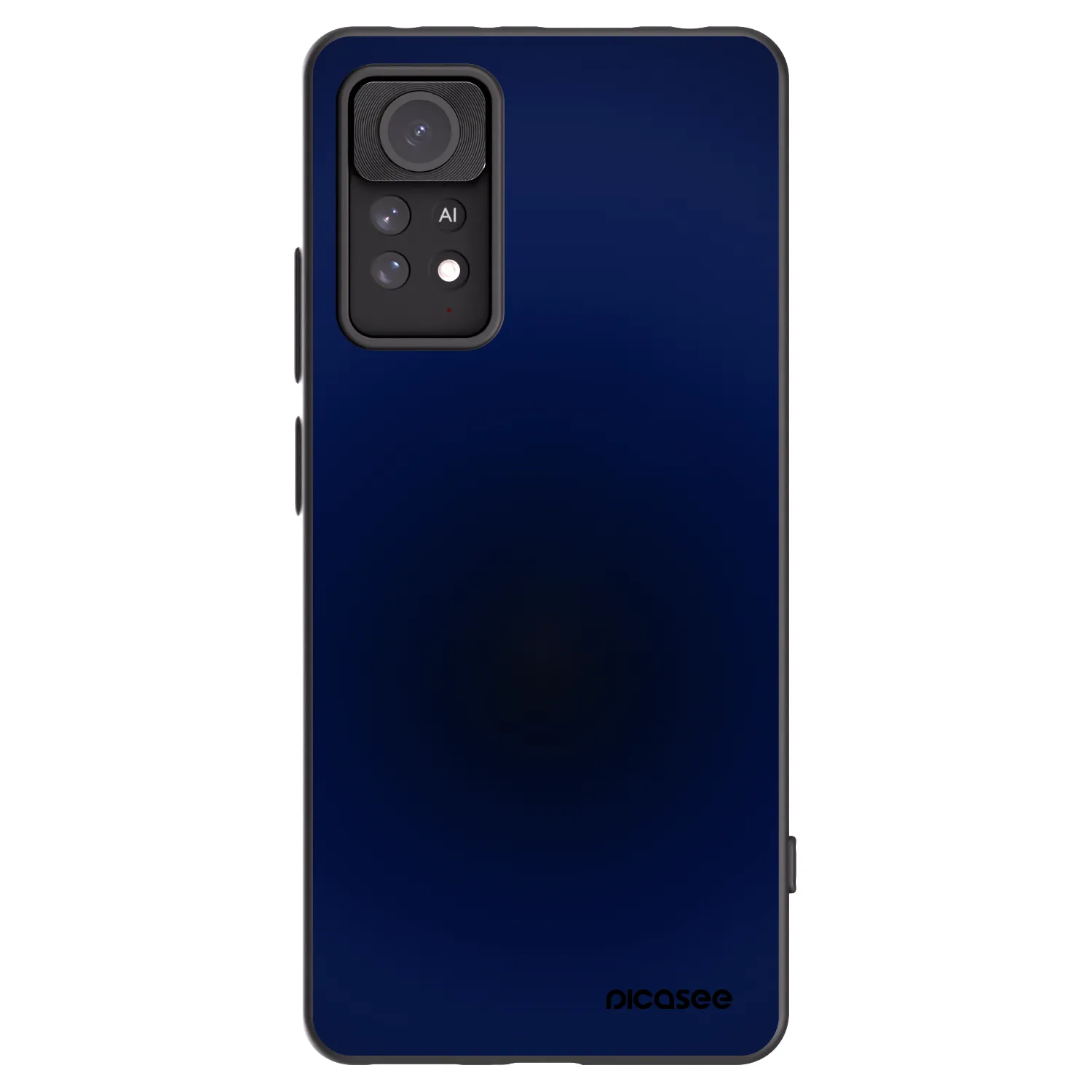 Picasee silikonowe czarne etui na Xiaomi Redmi Note 11 Pro 5G - Deep Ocean