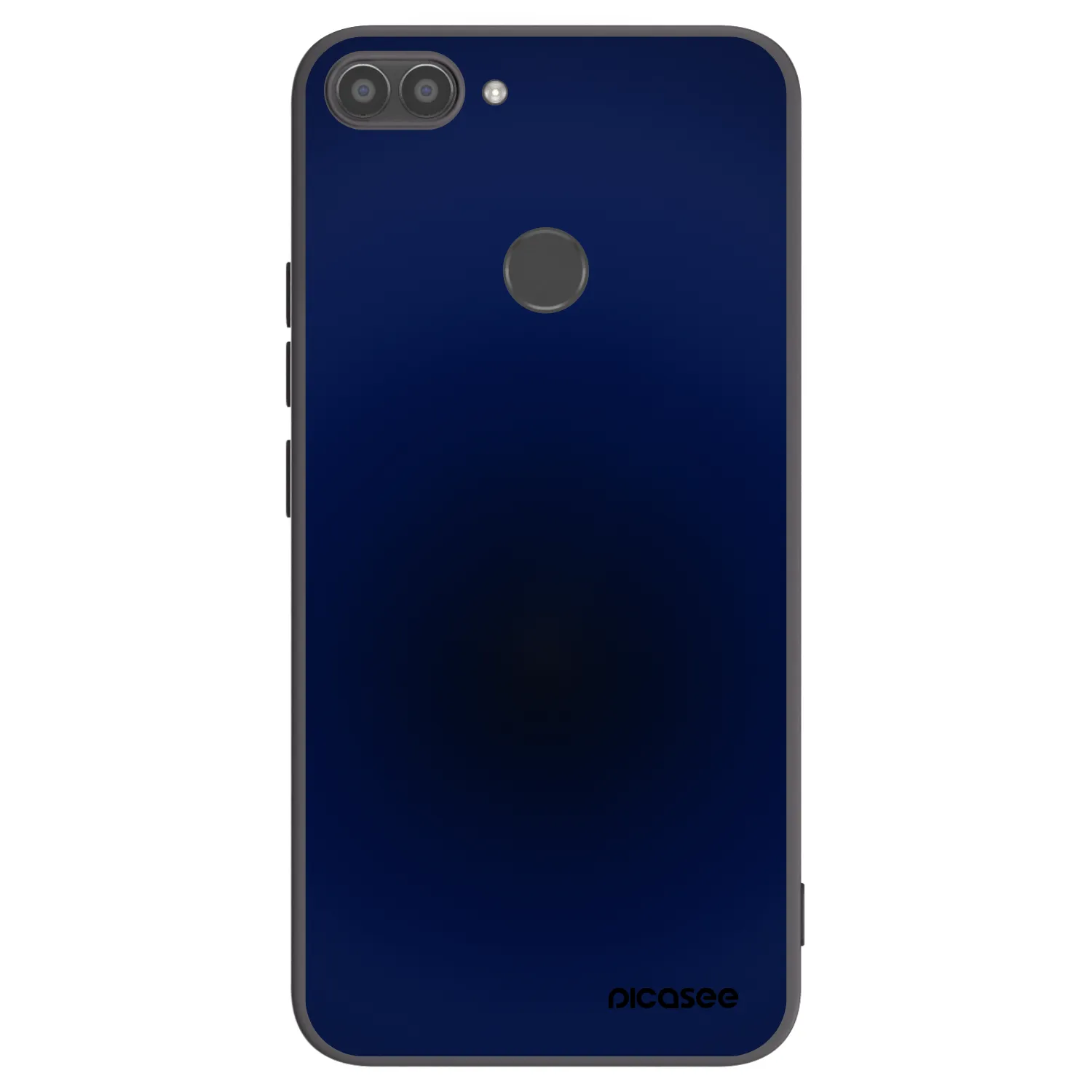 Picasee silikonowe czarne etui na Huawei P Smart - Deep Ocean