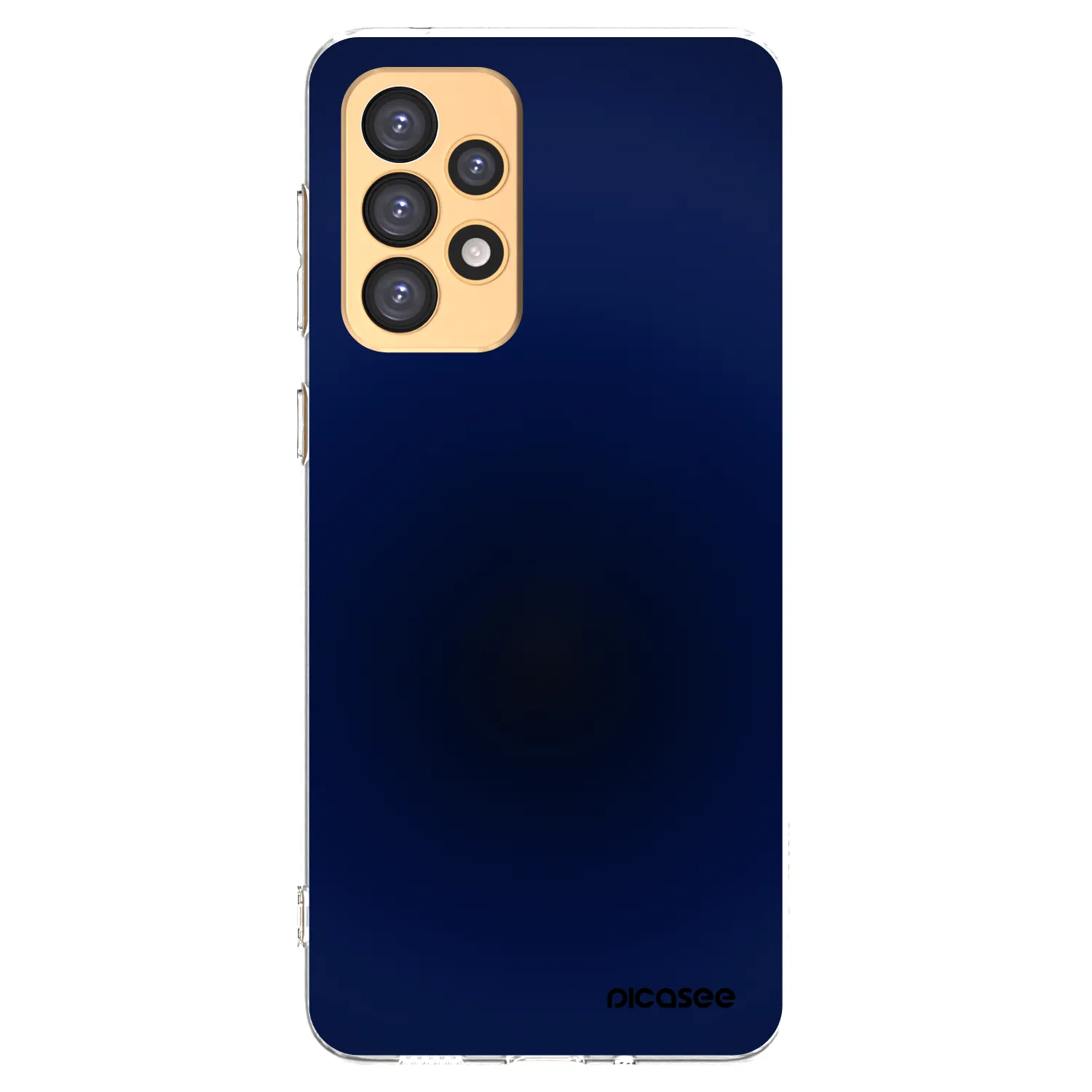 Picasee silikonowe przeźroczyste etui na Samsung Galaxy A33 5G A336 - Deep Ocean