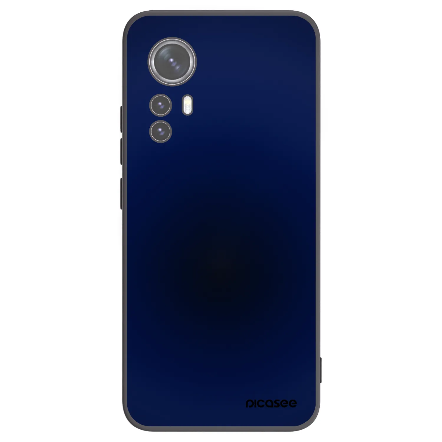 Picasee silikonowe czarne etui na Xiaomi 12X - Deep Ocean
