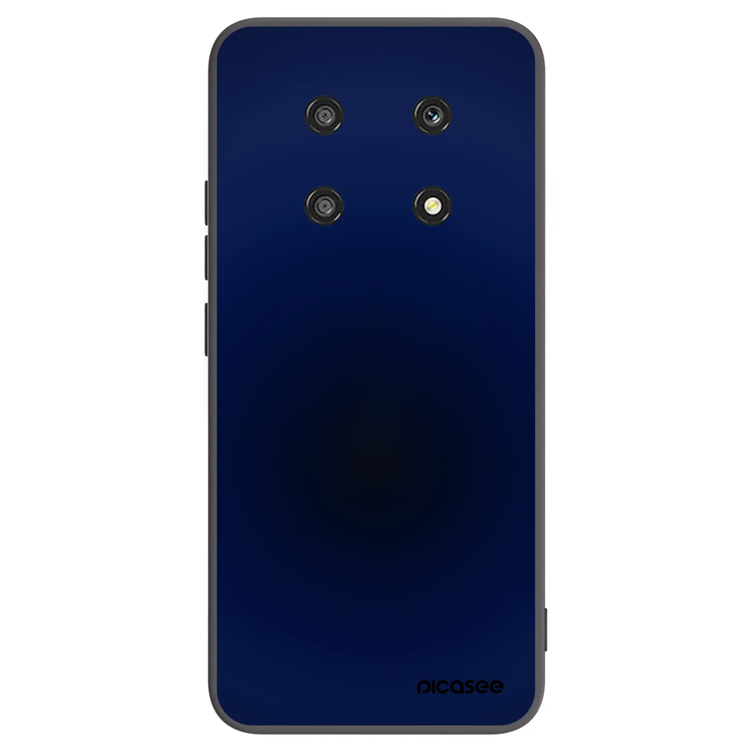 Picasee silikonowe czarne etui na Honor Magic4 Lite 5G - Deep Ocean