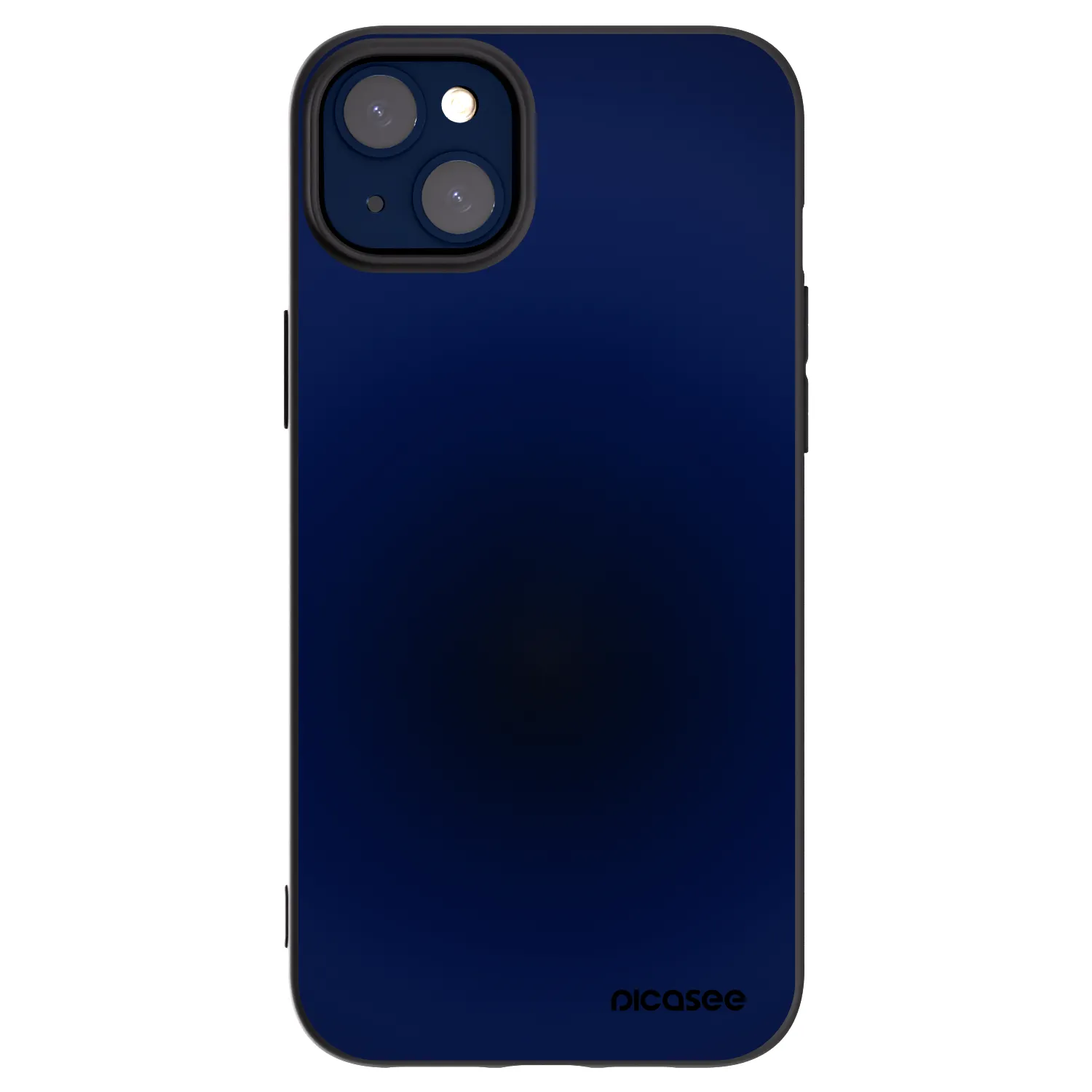 Picasee silikonowe czarne etui na Apple iPhone 14 Plus - Deep Ocean