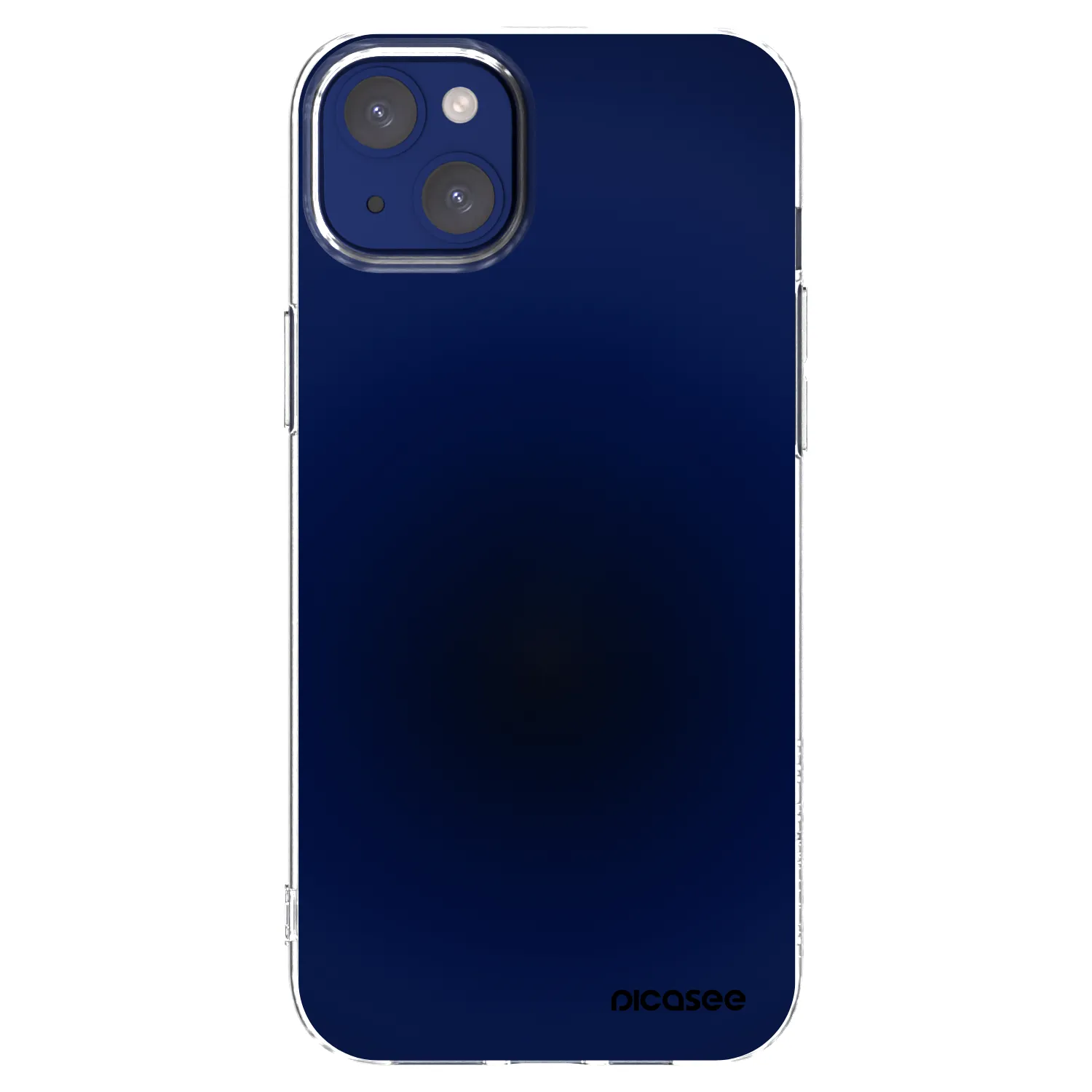 Picasee silikonowe przeźroczyste etui na Apple iPhone 14 Plus - Deep Ocean