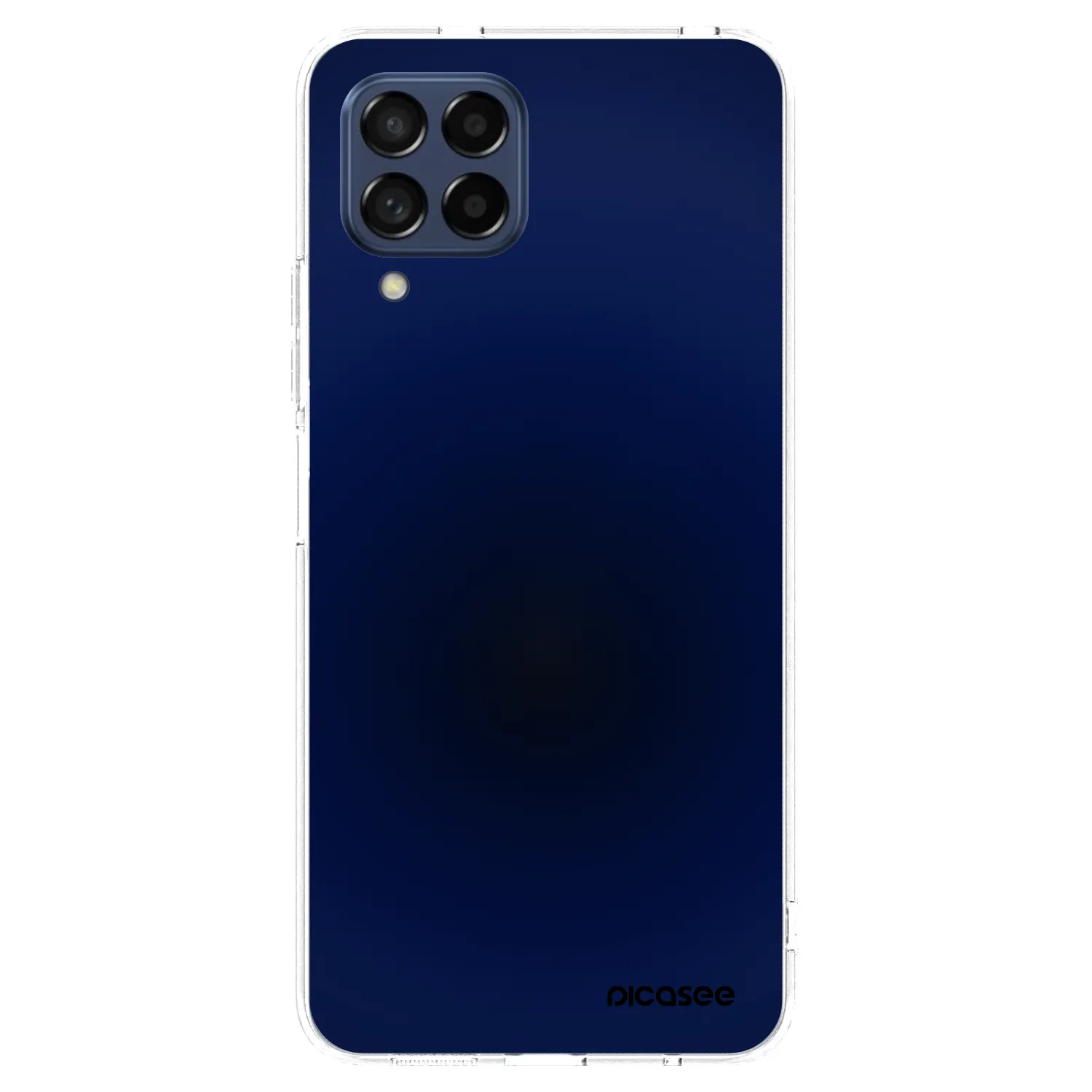 Picasee silikonowe przeźroczyste etui na Samsung Galaxy M53 5G - Deep Ocean